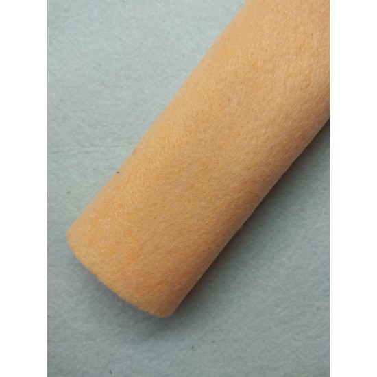 Фетр мягкий 1,5 мм (20*30 см) цв. персиковый,  цена за лист